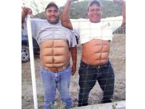 Meme Nyeleneh Tentang Cara Instan Dapat Perut Sixpack Tanpa ke Gym