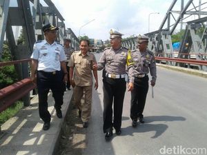 Persiapan Arus Mudik, Tim Gabungan Periksa 16 Jembatan di Blitar