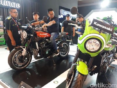 Moge Klasik Kawasaki Sita Perhatian Pengunjung IIMS 2018