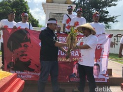 Pemuda Karawang Deklarasi Gatot Capres di Tugu Rengasdengklok