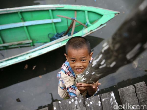 Kondisi Kampung Terdampak Tumpahan Minyak Mulai Normal