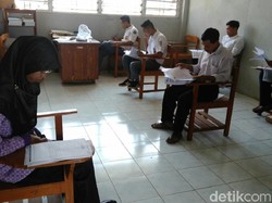 10 Napi Anak Ikuti UN Hari Ini di Purworejo