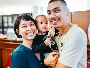 Harmonisnya Keluarga Kecil Rayi RAN