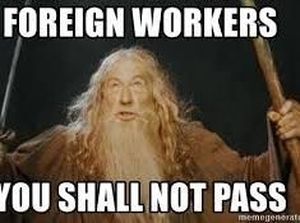 Deretan Meme Lucu Soal Serbuan Pekerja Asing