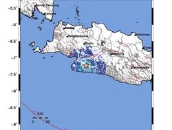 Gempa 4,2 SR Guncang Cianjur-Sukabumi