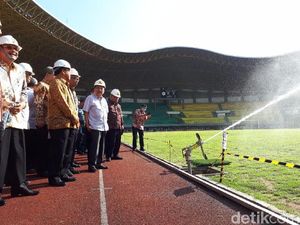 Wapres JK Tinjau Venue Asian Games di Bekasi
