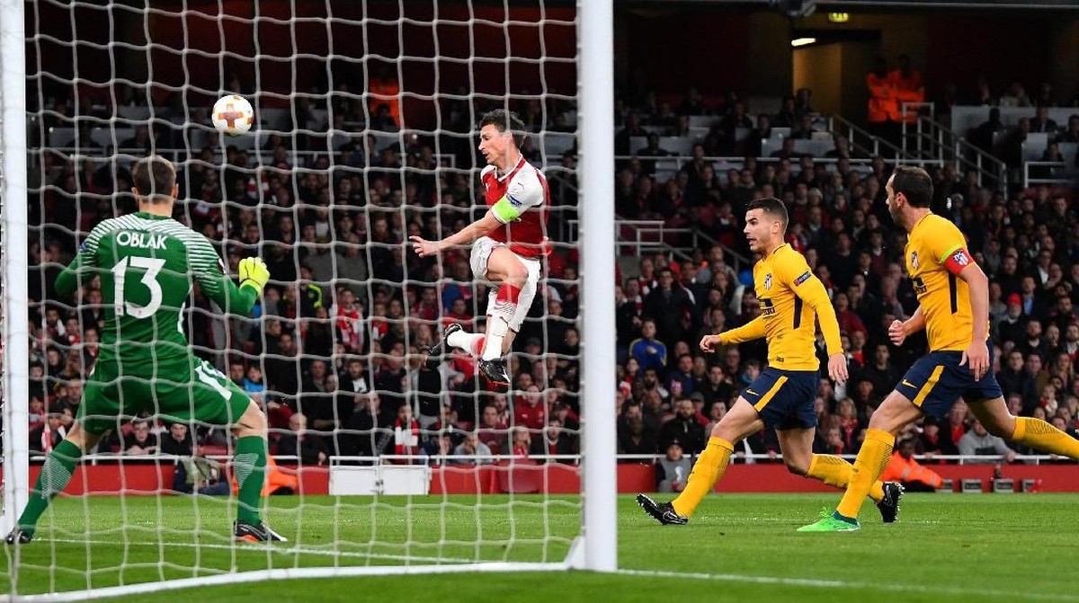 Arsenal vs Atletico Madrid masih 0-0 di babak pertama (Foto: Dylan Martinez/Reuters)
