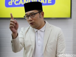Ridwan Kamil Targetkan Perolehan Suara di Cimahi 60 Persen