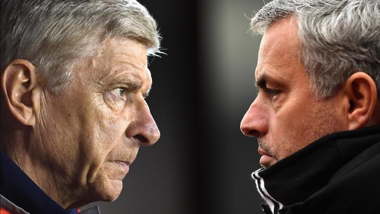 Head to Head: Wenger Kalah Telak dari Mourinho Head to Head: Wenger Kalah Telak dari Mourinho
