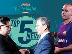 Iniesta Tinggalkan Barcelona, Kata Dunia soal Perdamaian Korut-Korsel