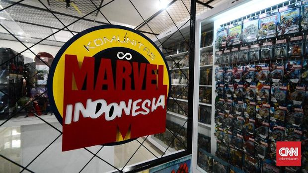 Markas Pencinta Marvel yang Dijaga Thanos di Jakarta