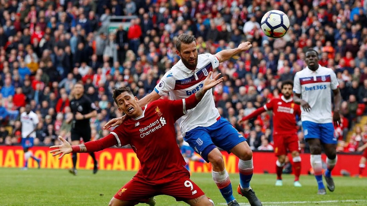 Liverpool cuma main imbang tanpa gol kontra Stoke City (Phil Noble/Reuters)