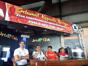 Lolos Semifinal Piala Asia, Persija Syukuran