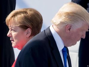 Merkel Kembali Sambangi Trump ke Gedung Putih