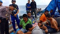 Kapal Pengangkut Bom Ikan Ditangkap