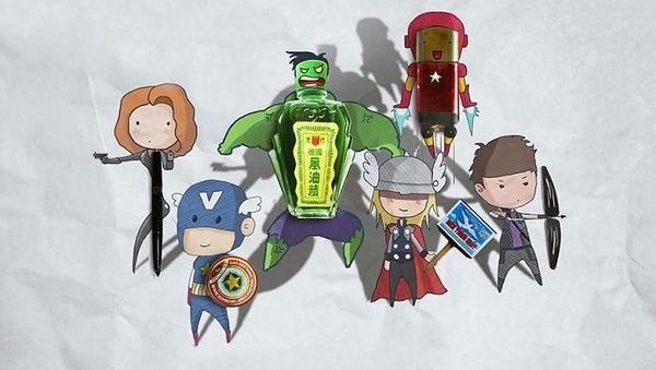 Lucu! Bermodal Benda Sederhana Bisa Jadi Superhero