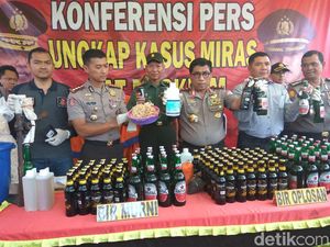 Ini Janji Kapolda Jatim untuk Pembuat dan Pengedar Miras Oplosan