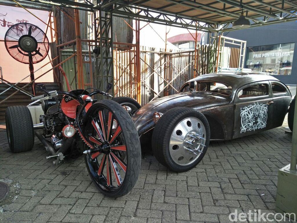 Kreatif, Mobil dan Motor Ini Dibuat dari Barang Bekas Kreatif, Mobil dan Motor Ini Dibuat dari Barang Bekas
