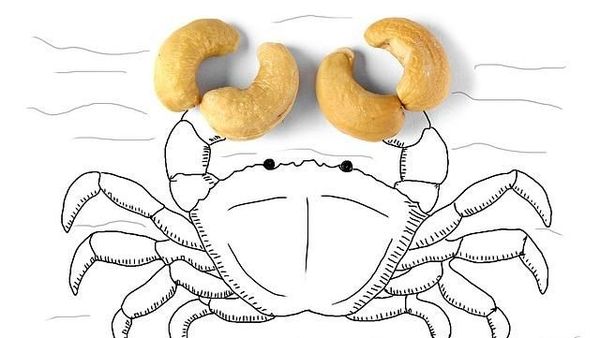 Kreatif! Seniman Ini Ubah Kacang-kacangan Jadi Gambar Unik