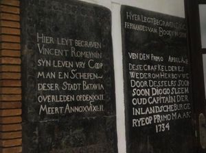 Ada Pemakaman Belanda di Museum Wayang