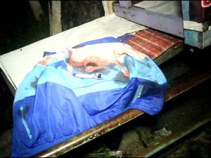 Jaket XTC Berdarah Milik Anak Ustaz yang Diserang Geng Motor