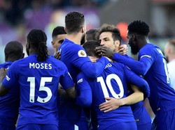 Babak I Selesai, Chelsea Sementara Unggul 1-0 atas Swansea