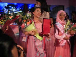 Cute-nya si Kecil Saat Ikut Ajang Pemilihan Putri Kecantikan