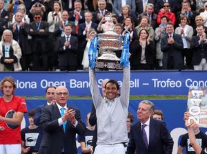 Nadal Rebut Gelar ke-11 Barcelona Terbuka Nadal Rebut Gelar ke-11 Barcelona Terbuka
