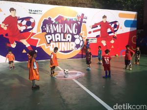 Meriah! Kampung Piala Dunia di Sentul Jadi Ajang Silaturahmi Warga