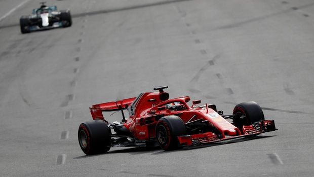 Hamilton Menang di Baku, Bottas Out, Vettel Keempat