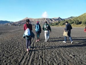 Bulan Bebas Kendaraan Usai, Bromo Mulai Dipadati Wisatawan