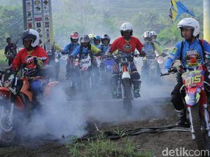 Munggahan, Ribuan Rider Trail Jajal Trek Cikao Purwakarta