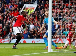 Pogba Bawa MU Memimpin 1-0 atas Arsenal