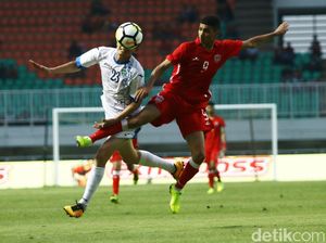 Uzbekistan vs Bahrain Berakhir Imbang