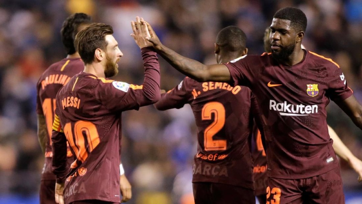 Barcelona dipastikan menjuarai La Liga 2017/2018 (Foto: Miguel Vidal/Reuters)