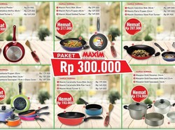 Ada Paket Alat Masak Serba Rp 300.000 di Transmart Carrefour