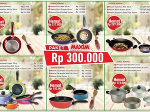Ada Paket Alat Masak Serba Rp 300.000 di Transmart Carrefour Ada Paket Alat Masak Serba Rp 300.000 di Transmart Carrefour