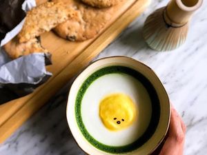 Bikin Gemas! Ini 10 Matcha Latte Art 3D Berbentuk Zebra hingga Gudetama