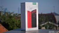 Unboxing Oppo F7 128 GB Bercorak Berlian Hitam yang Mewah