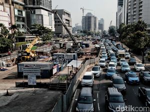 Progres Pembangunan MRT Saat ini Capai 93%