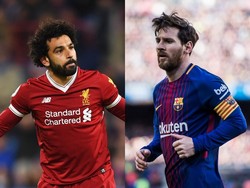 Messi Salip Salah dalam Balapan Menuju Sepatu Emas Eropa