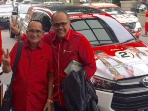 PDIP: Berseragam Partai, Ruhut Sitompul Bantu Kampanye Djarot