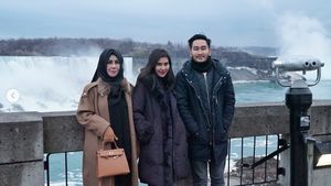 Foto: Air Terjun Niagara, Destinasi Honeymoon Syahnaz