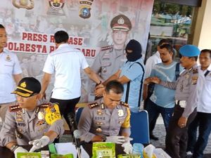 Amankan 4 Kg Sabu, Polisi Selamatkan 24 Ribu Warga Pekanbaru