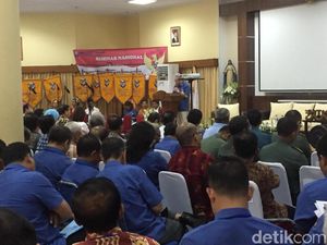 Yudi Latief hingga Grace Hadiri Rakornas Vox Point Indonesia