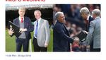 Foto: Penuh Senyum Antara Mourinho, Wenger, Juga Ferguson