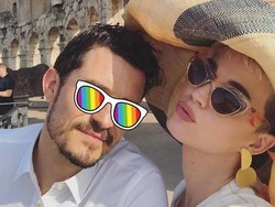 Disebut Balikan, Katy Perry-Orlando Bloom Liburan Bareng ke Italia