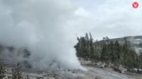 Penampakan Erupsi Tak Biasa dari Geiser Aktif Terbesar di AS