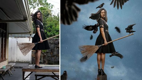 Cuma Diambil di Belakang Rumah, 10 Foto Ini Terlihat Menakjubkan