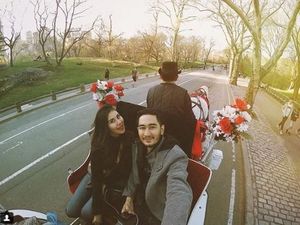 Yuk, Intip Honeymoon Syahnaz-Jeje Govinda di Niagara